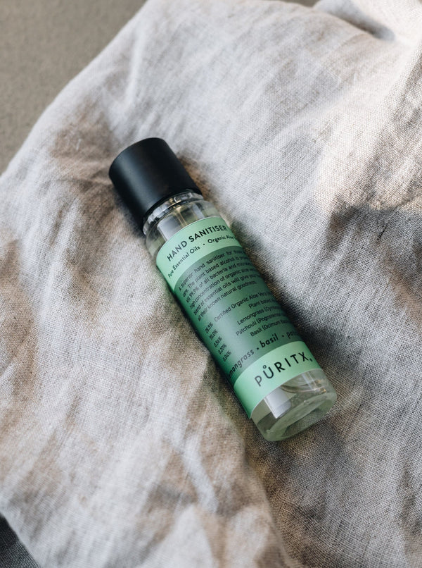 PURITX® Håndsprit 60ml - Lemongrass / Basil / Patchouli