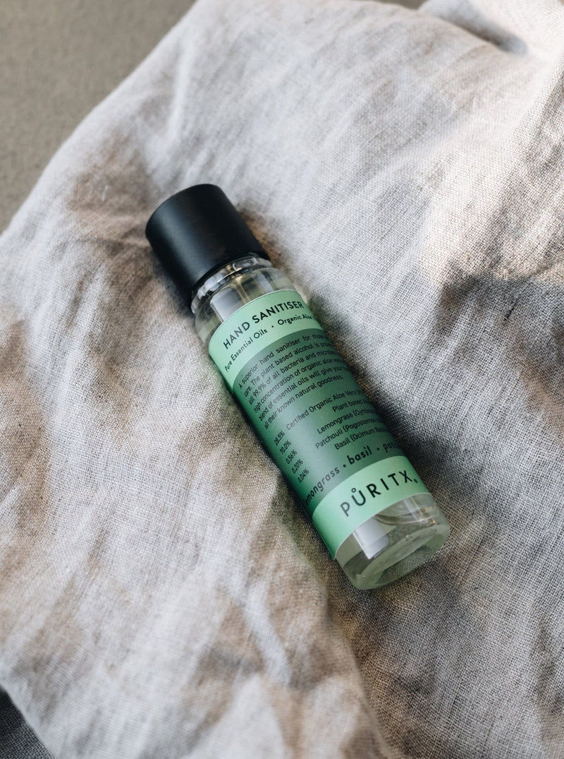 PURITX® Håndsprit 60ml - Lemongrass / Basil / Patchouli
