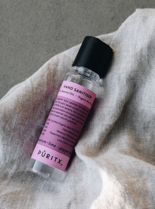 PURITX® Håndsprit 60ml - Geranium / Lime / Peppermint