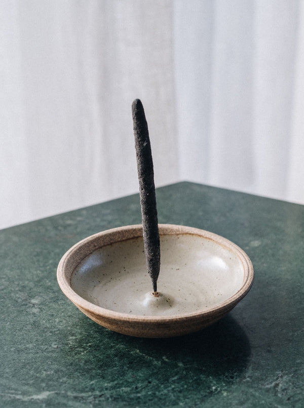 Incausa Stoneware Woodfired Holders - Piker White