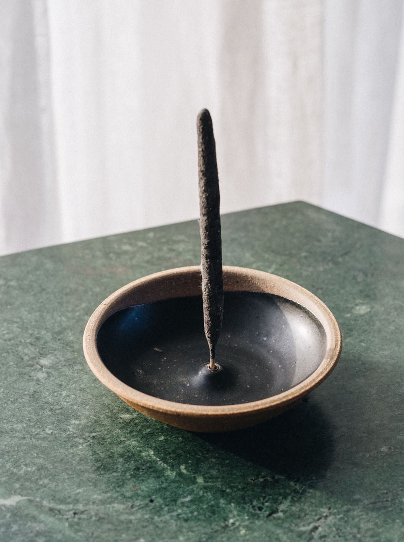 Incausa Stoneware Woodfired Holders - Black
