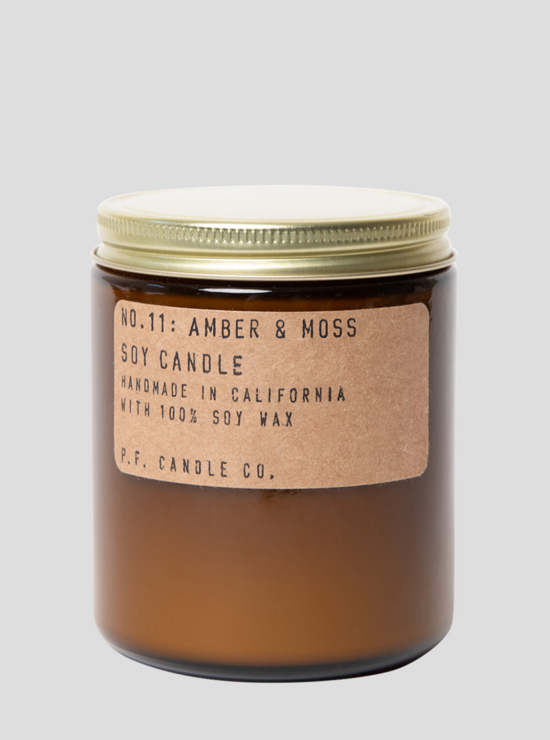 P F Candle Co. Duftlys No.11 Amber & Moss