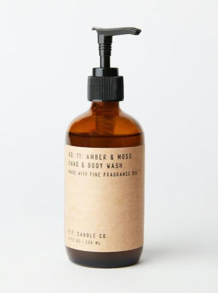 P F Candle Co. Håndsåpe No.11 Amber & Moss